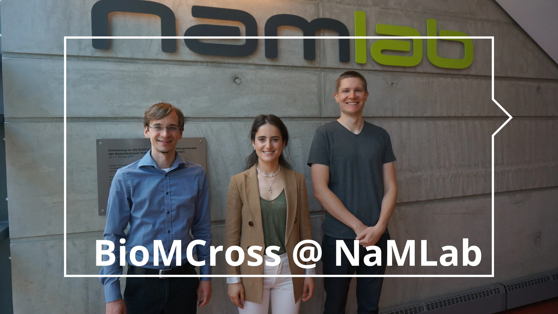 BioMCross Lab Tour @ NaMLab
